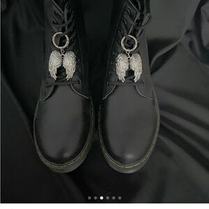 Angel wings shoe jewelry